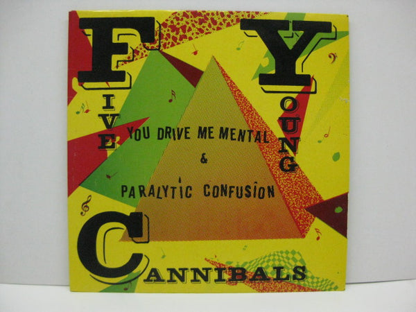 CANNIBALS (FIVE YOUNG CANNNIBALS) - You Drive Me Mental (UK Ltd.Purple Vinyl 7"+PS)