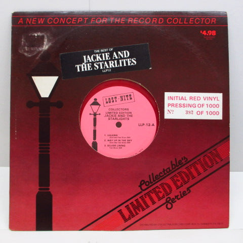 JACKIE & THE STARLITES - The Best (US Ltd.1000 Red Vinyl 10")