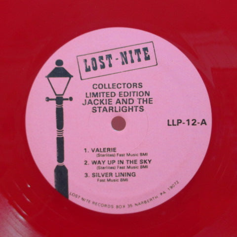 JACKIE & THE STARLITES - The Best (US Ltd.1000 Red Vinyl 10")