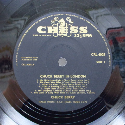 CHUCK BERRY  (チャック・ベリー)  - Chuck Berry In London (UK Orig.Mono/CFS)