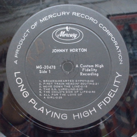 JOHNNY HORTON (ジョニー・ホートン)  - The Fantastic (US 60's 2nd Press Mono LP/CS)
