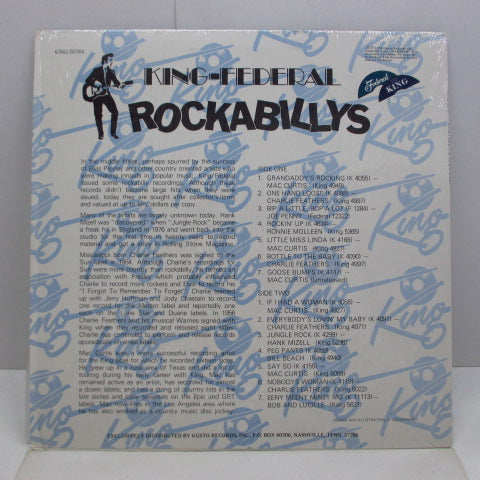 V.A. - King Federal Rockabillys (US Orig.Color Label LP)