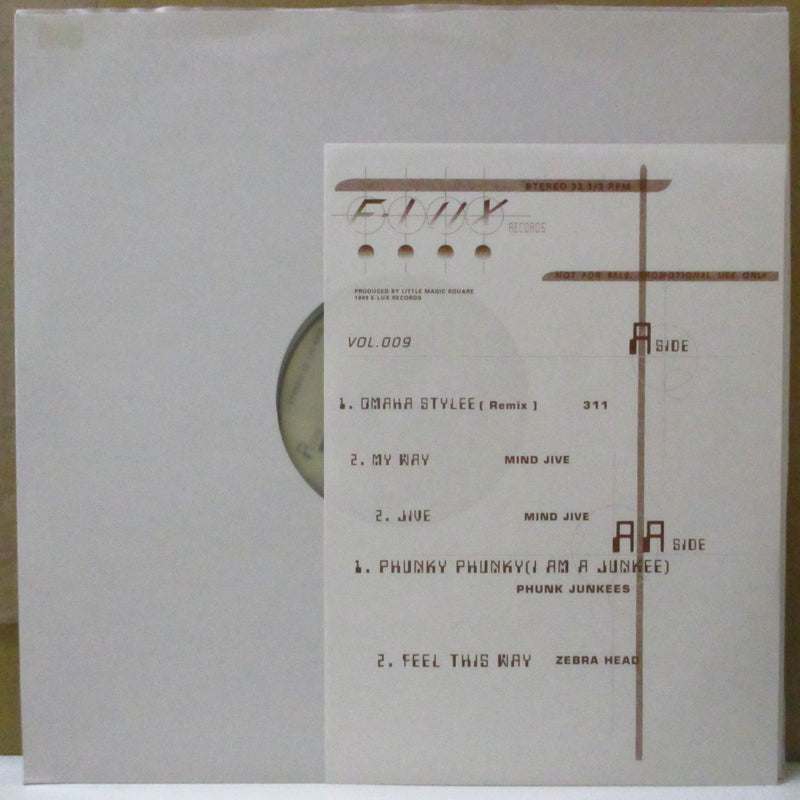 V.A. (90's US・ミクスチャー〜ラップメタル・コンピ)  - Vol. 009 (US Promo.12"+Insert/Die-Cut CVR)