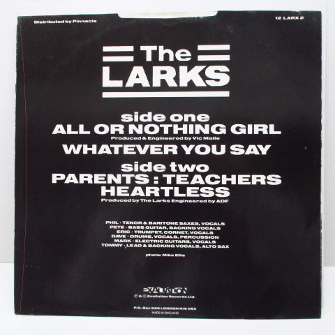 LARKS, THE - All Or Nothing Girl +3 (UK Orig.12")