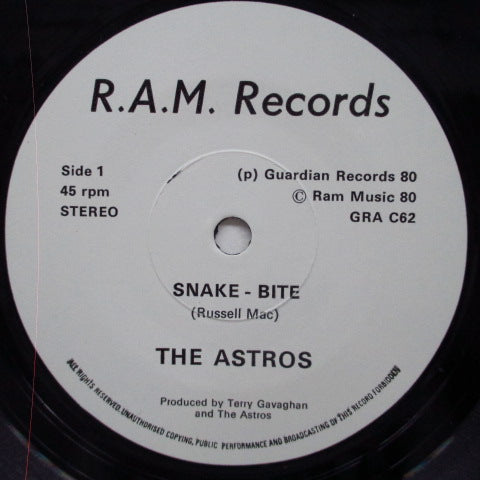 ASTRO'S, THE - Snake-Bite (UK Orig.7")