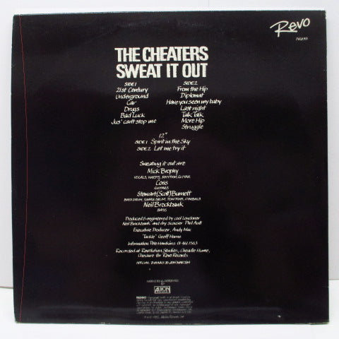 CHEATERS, THE (チーターズ)  - Sweat It Out (UK オリジナル LP+12")