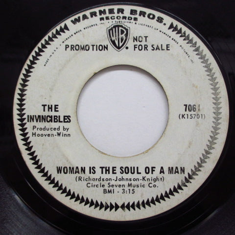 INVINCIBLES - Woman Is The Soul Of A Man (Promo)