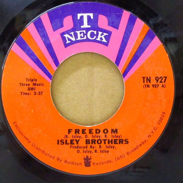 ISLEY BROTHERS (アイズレー・ブラザーズ)  - Freedom / I Need You So (US Orig.7"+CS)