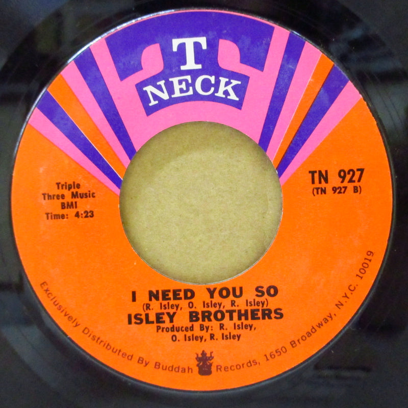 ISLEY BROTHERS (アイズレー・ブラザーズ)  - Freedom / I Need You So (US Orig.7"+CS)
