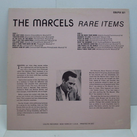 MARCELS (マーセルズ)  - Rare Items (EU '90年代 編集LP) 廃盤