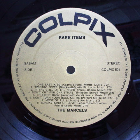 MARCELS - Rare Items (Euro LP)