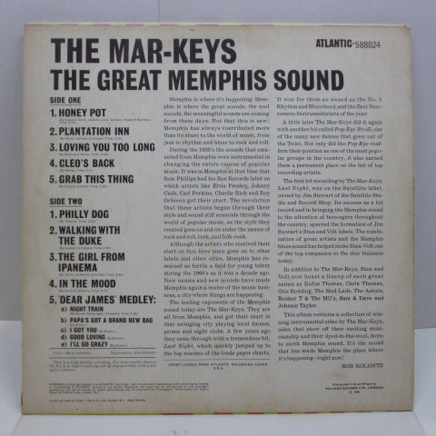 MAR-KEYS - The Great Memphis Sound (UK Orig.STEREO/CS)