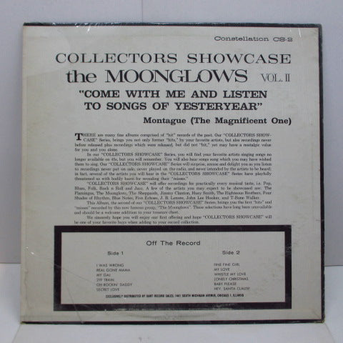 MOONGLOWS (ムーングロウズ) - Collectors Showcase Vol.2 (US Orig.Mono LP)