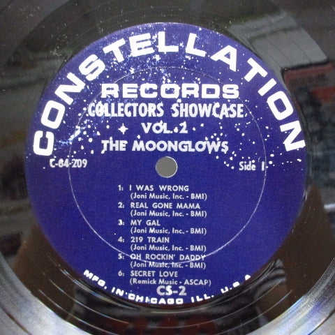 MOONGLOWS (ムーングロウズ) - Collectors Showcase Vol.2 (US Orig.Mono LP)