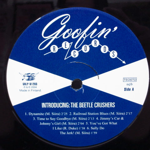 BEETLE CRUSHERS, THE (ビートル・クラッシャーズ) - Introducing (Finland オリジナル LP)