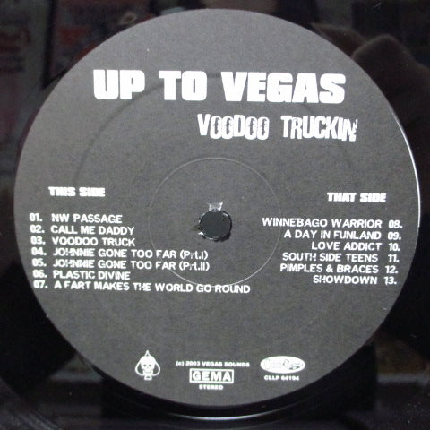 UP TO VEGAS - Voodoo Truckin (German Orig.LP)