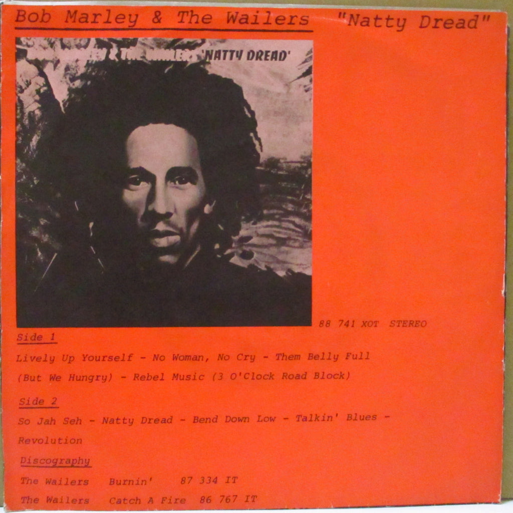 BOB MARLEY & THE WAILERS (ボブ・マーリー&ザ・ウェイラーズ) - No Woman, No Cry / Kinky  Reggae (German 70's 再発 7