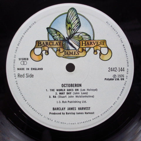 BARCLAY JAMES HARVEST (バークレイ・ジェームス・ハーヴェスト)- Octoberon (UK Orig./No Embossed CVR)