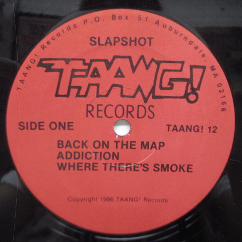 SLAPSHOT - Back On The Map (US Re LP/Red Lbl.)