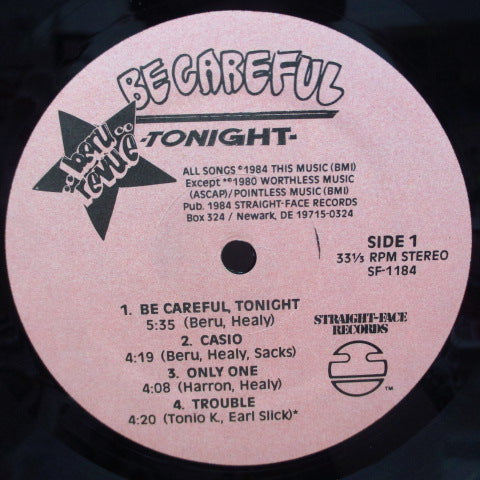 BERU REVUE - Be Careful Tonight (US Promo LP)