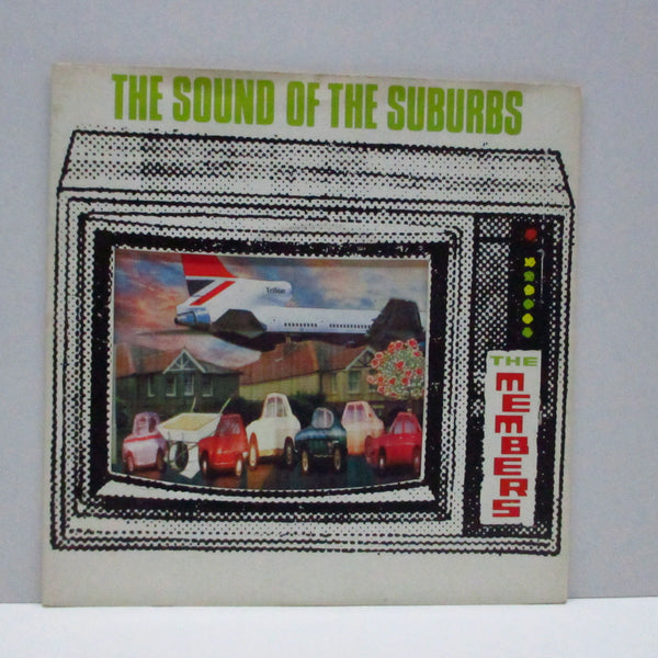 MEMBERS, THE - The Sound Of The Suburbs  (UK Ltd.Flat Centre Clear Vinyl 7"/Window PS)