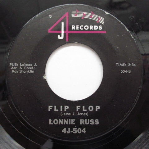 LONNIE RUSS feat. PAT HUNT - Tell Me How / Flip Flop (Orig)