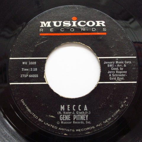 GENE PITNEY - Mecca / Teardrop By Teardrop (Orig)