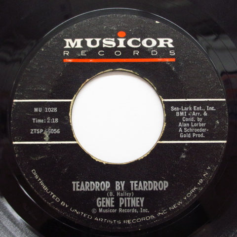 GENE PITNEY - Mecca / Teardrop By Teardrop (Orig)