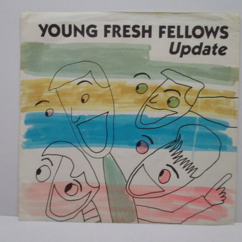 YOUNG FRESH FELLOWS - Update (US Orig.7"/Hand Colored PS)