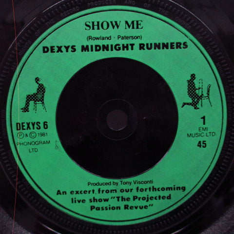 DEXYS MIDNIGHT RUNNERS (ディキシーズ・ミッドナイト・ランナーズ)  - Show Me (UK Orig.7")