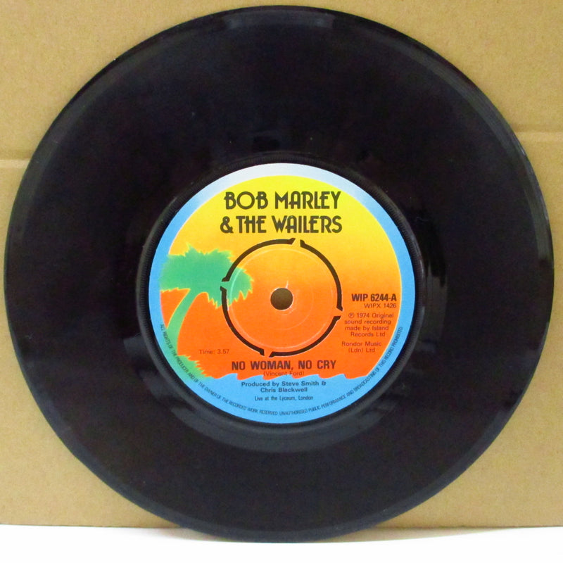 BOB MARLEY & THE WAILERS (ボブ・マーリー&ザ・ウェイラーズ)  - No Woman, No Cry (UK '81 再発ラウンドセンター 7")