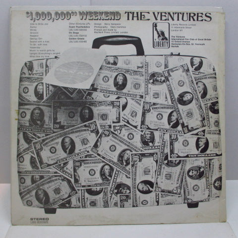 VENTURES (ベンチャーズ) - Million Dollar Weekend (UK Orig.Stereo LP/CS)