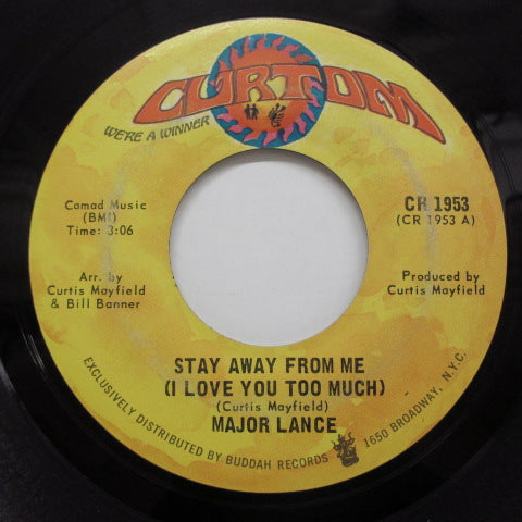 MAJOR LANCE - Stay Away From Me (Orig)