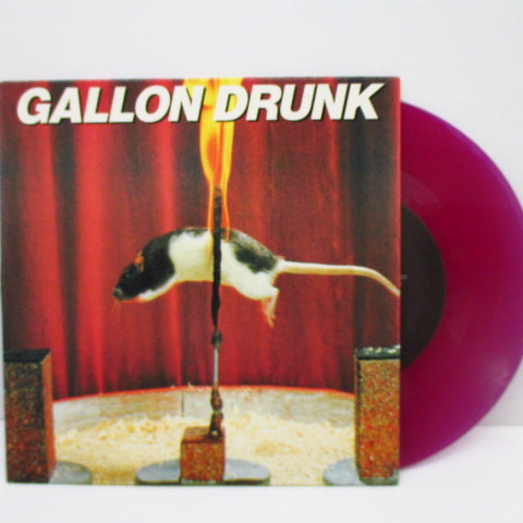 GALLON DRUNK - The Last Gasp (OZ Ltd.Purple Vinyl 7")