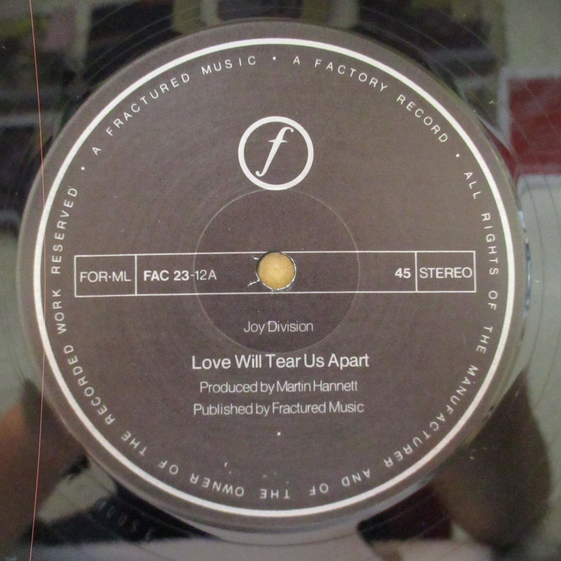 JOY DIVISION - Love Will Tear Us Apart +2 (UK '83 REeissue 12"-EP/CS)