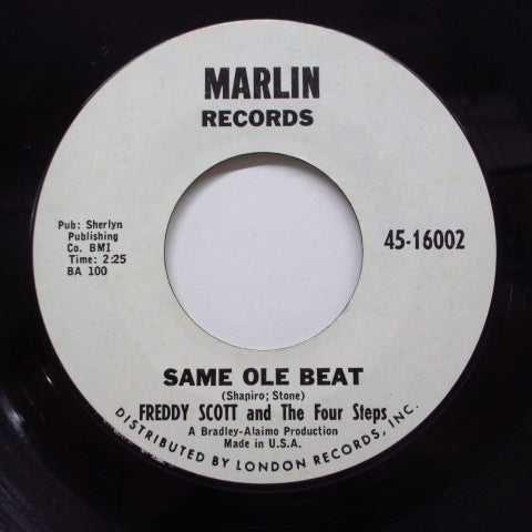 FREDDY SCOTT & THE FOUR STEPS - Same Ole Beat (Promo)