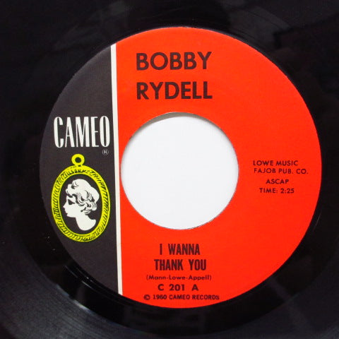BOBBY RYDELL-I Wanna Thank You (Orig + PS)