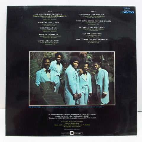 STYLISTICS-The Best Of The Stylistics (UK Orig.LP / Double-sided CS)