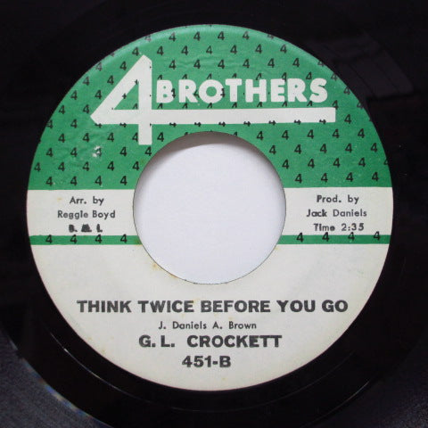 G. L. CROCKETT - Gonna Make You Mine (Orig)
