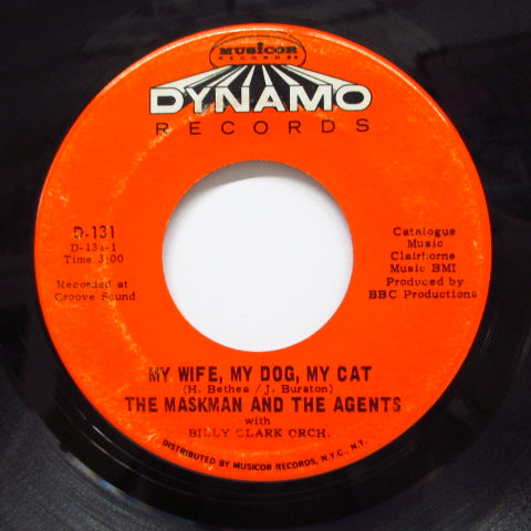 MASKMAN & THE AGENTS - My Wife, My Dog, My Cat (Orig)