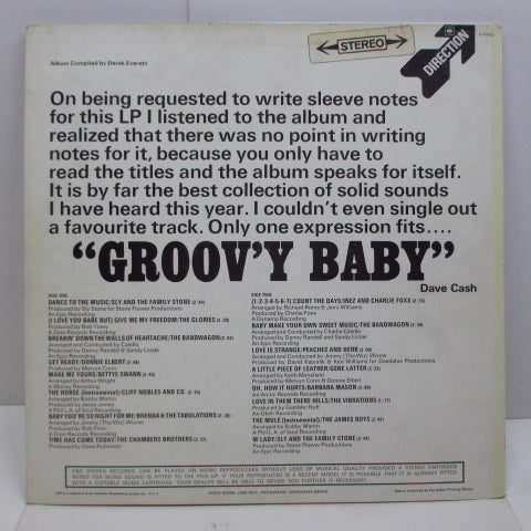 V.A. - Groov'y Baby (UK Orig.STEREO/CS)