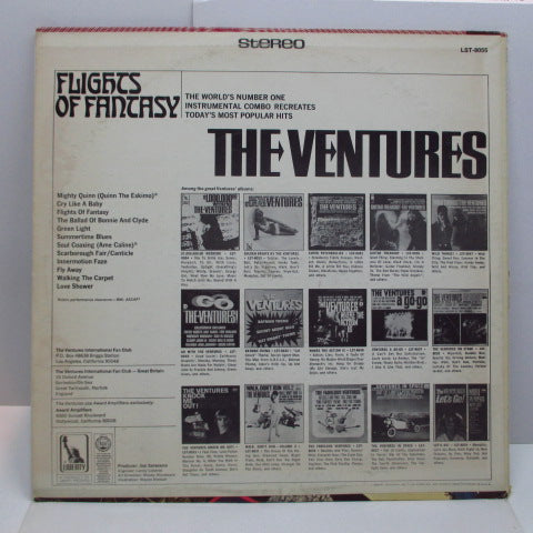 VENTURES (ベンチャーズ) - Flights Of Fantasy (US オリジナル「ステレオ」 LP)