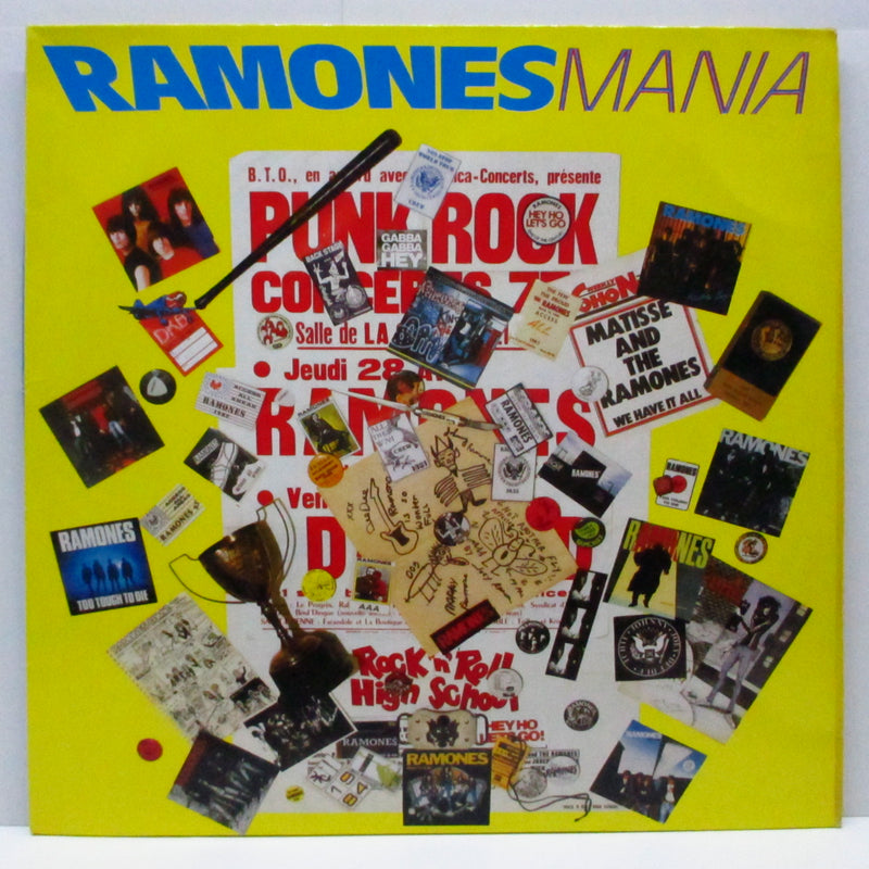 RAMONES (ラモーンズ)  - Ramones Mania (EU オリジナル 2xLP+インナー)