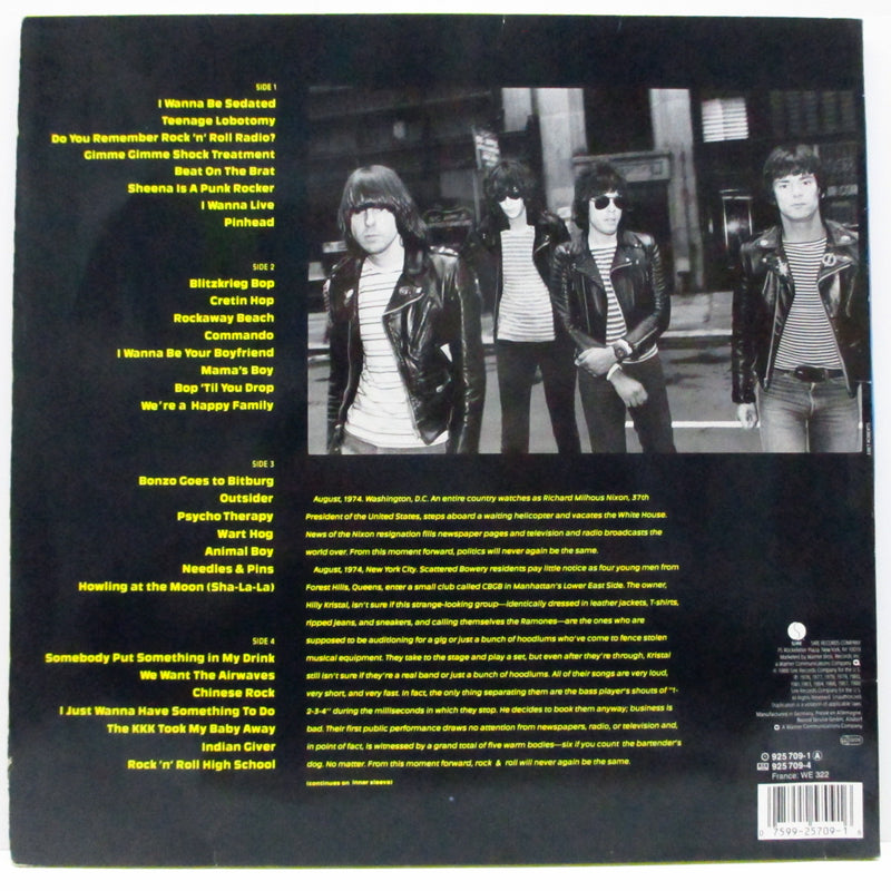 RAMONES (ラモーンズ)  - Ramones Mania (EU オリジナル 2xLP+インナー)