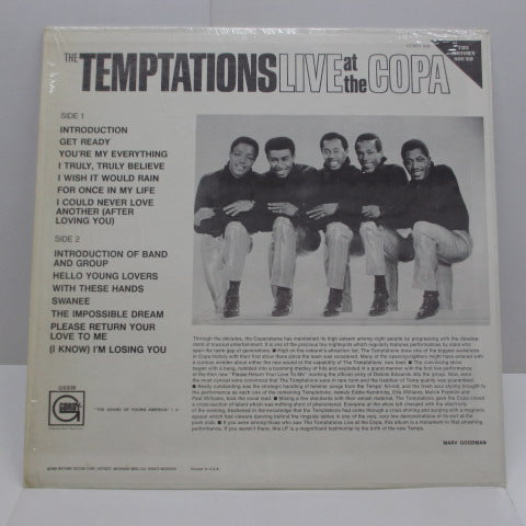 TEMPTATIONS-Live At The Copa (US:Orig.STEREO)