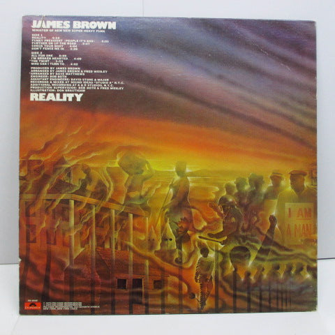 JAMES BROWN (ジェームス・ブラウン)  - Reality (US Orig.LP)