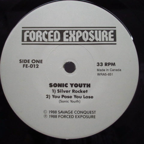 SONIC YOUTH - Silver Rocket +2 (US Orig.7")