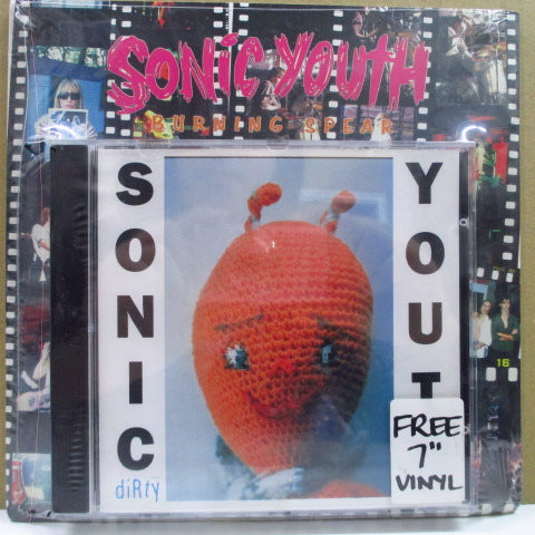 SONIC YOUTH - Dirty / Burning Spear (OZ Ltd.7"+CD Pack)