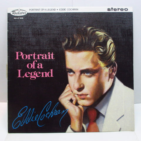 EDDIE COCHRAN - Portrait Of A Legend (UK Orig.Blue Lbl.LP/Textured CVR)