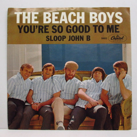 BEACH BOYS (ビーチ・ボーイズ) - Sloop John B (US オリジナル  7"+PS)